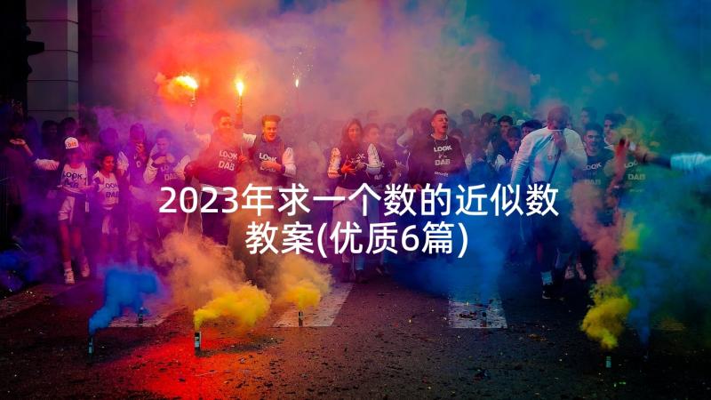 2023年求一个数的近似数教案(优质6篇)