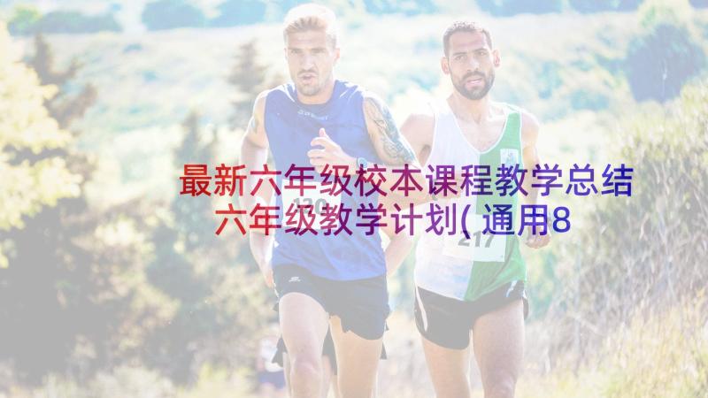 最新六年级校本课程教学总结 六年级教学计划(通用8篇)