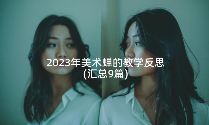 2023年美术蝉的教学反思(汇总9篇)