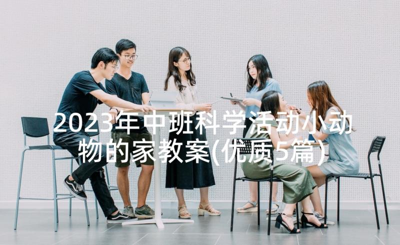 2023年中班科学活动小动物的家教案(优质5篇)