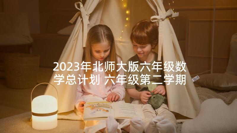 2023年北师大版六年级数学总计划 六年级第二学期数学教学计划(精选5篇)