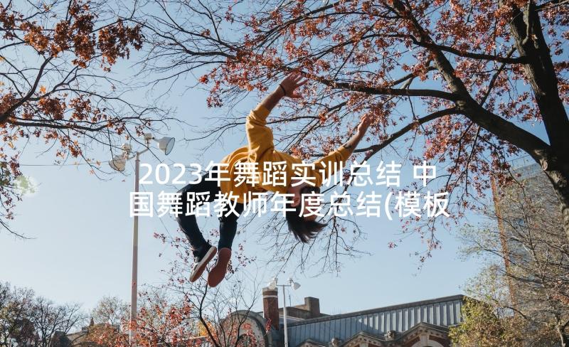 2023年舞蹈实训总结 中国舞蹈教师年度总结(模板5篇)