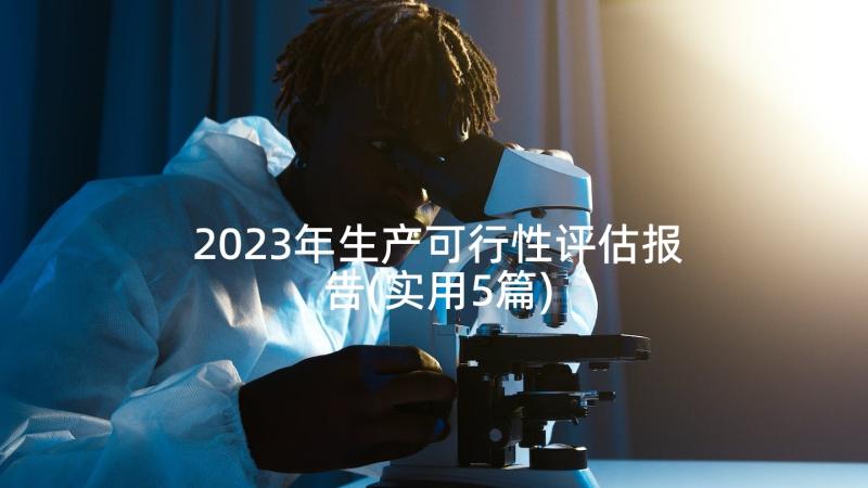 2023年生产可行性评估报告(实用5篇)