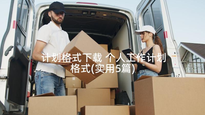 计划格式下载 个人工作计划格式(实用5篇)