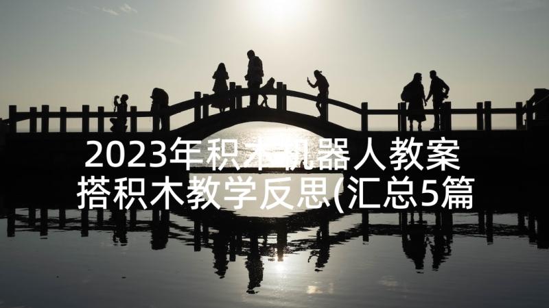 2023年积木机器人教案 搭积木教学反思(汇总5篇)