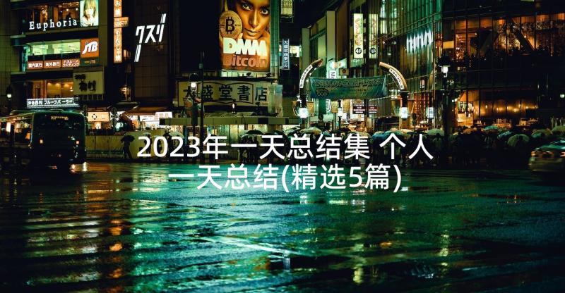 2023年一天总结集 个人一天总结(精选5篇)