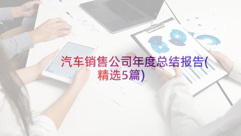 汽车销售公司年度总结报告(精选5篇)