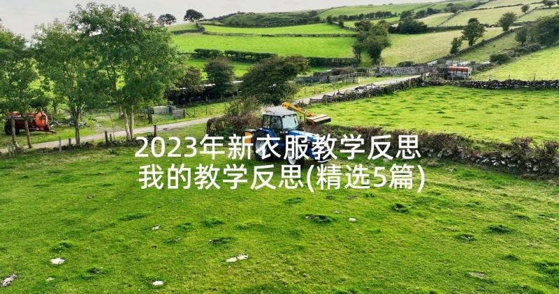 2023年新衣服教学反思 我的教学反思(精选5篇)