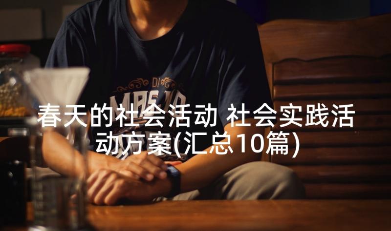 春天的社会活动 社会实践活动方案(汇总10篇)