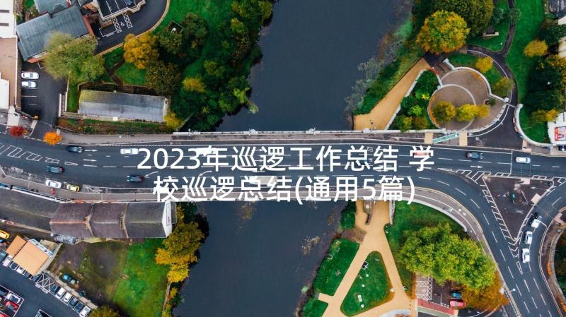 2023年巡逻工作总结 学校巡逻总结(通用5篇)