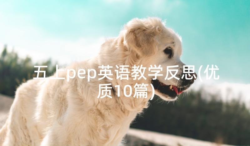 五上pep英语教学反思(优质10篇)