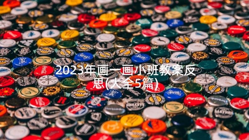 2023年画一画小班教案反思(大全5篇)