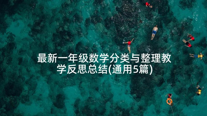 最新一年级数学分类与整理教学反思总结(通用5篇)