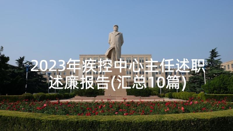 2023年疾控中心主任述职述廉报告(汇总10篇)