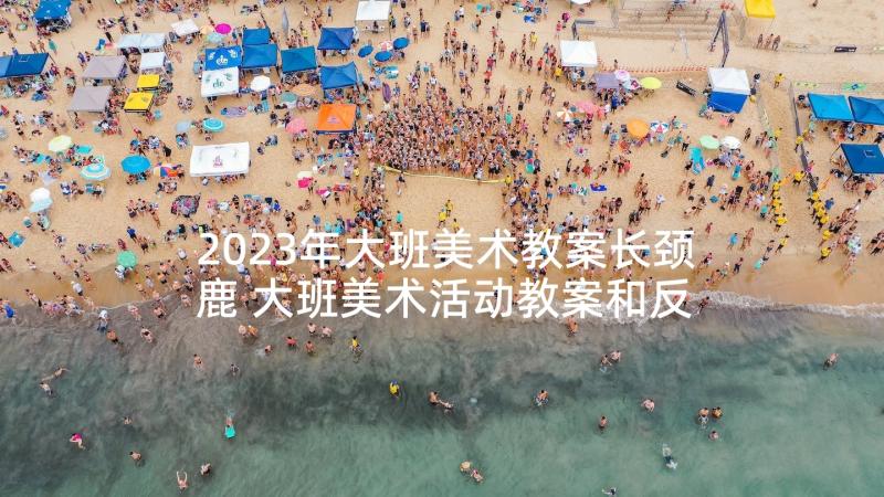 2023年大班美术教案长颈鹿 大班美术活动教案和反思(精选6篇)