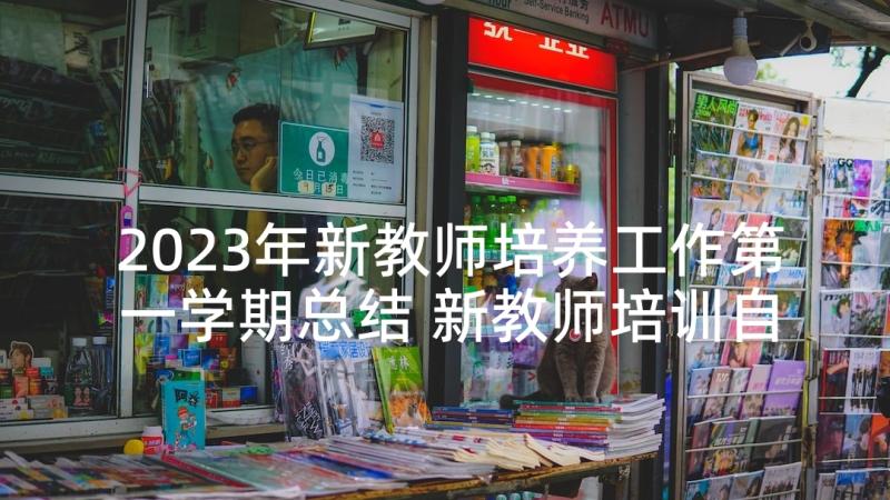 2023年新教师培养工作第一学期总结 新教师培训自我总结报告(优秀6篇)