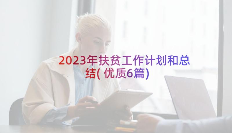 2023年扶贫工作计划和总结(优质6篇)