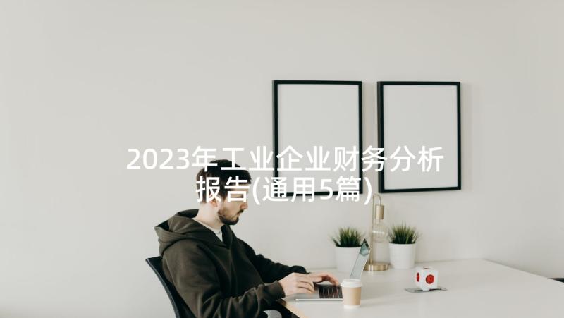 2023年工业企业财务分析报告(通用5篇)