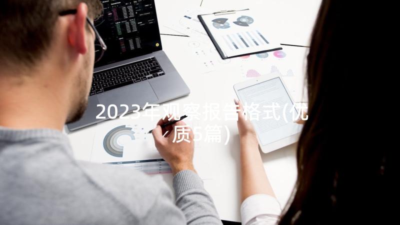 2023年观察报告格式(优质5篇)