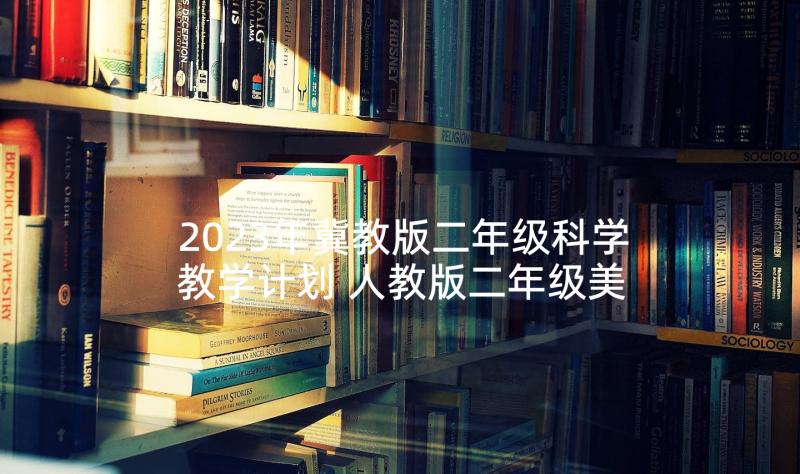 2023年冀教版二年级科学教学计划 人教版二年级美术教学计划(通用9篇)