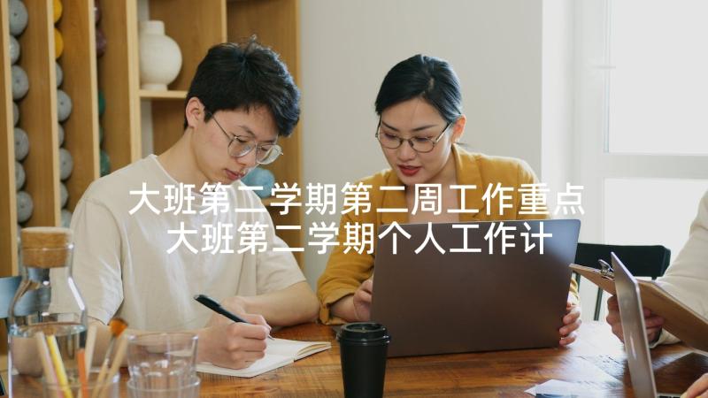 大班第二学期第二周工作重点 大班第二学期个人工作计划(优质8篇)