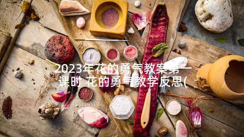 2023年花的勇气教案第一课时 花的勇气教学反思(大全5篇)