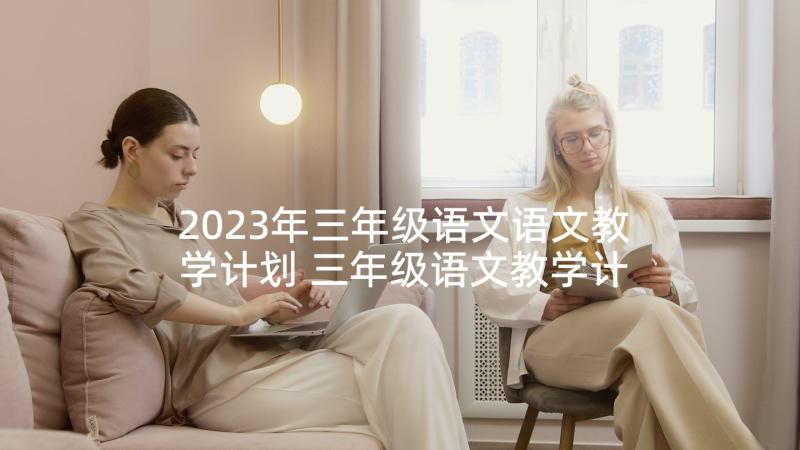 2023年三年级语文语文教学计划 三年级语文教学计划(优质8篇)