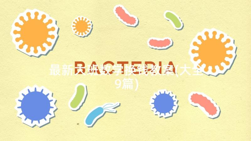 最新大班数学换钱教案(大全9篇)