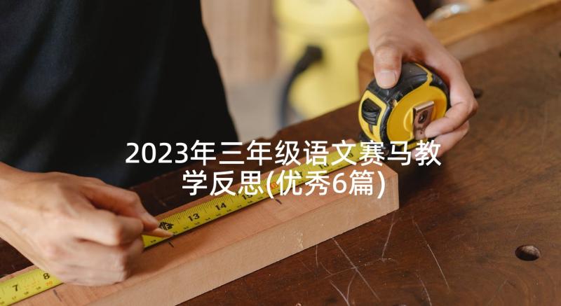 2023年三年级语文赛马教学反思(优秀6篇)