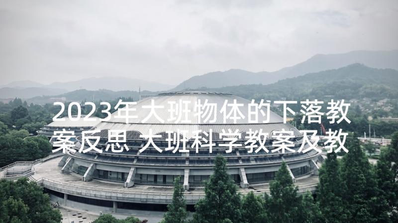 2023年大班物体的下落教案反思 大班科学教案及教学反思物体的自由下落(实用5篇)