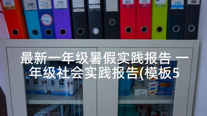 最新一年级暑假实践报告 一年级社会实践报告(模板5篇)