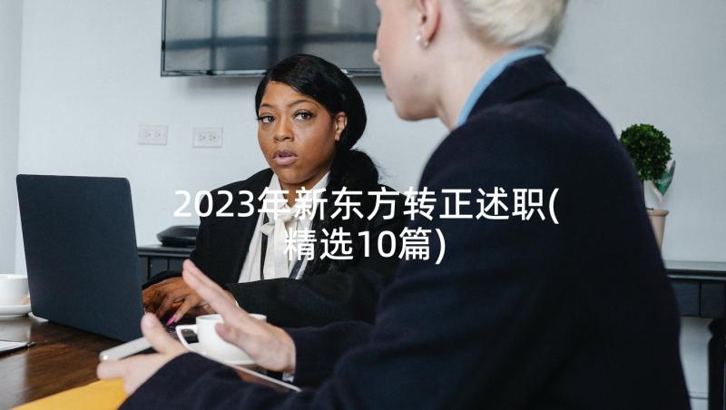 2023年新东方转正述职(精选10篇)