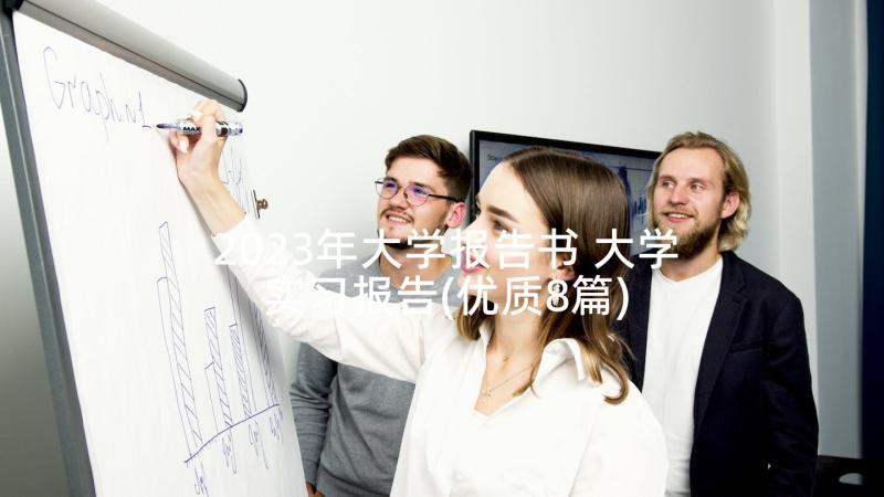 2023年大学报告书 大学实习报告(优质8篇)