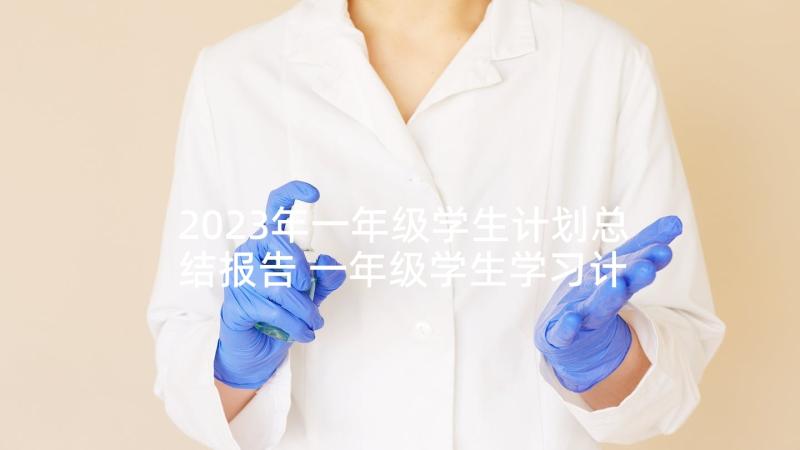 2023年一年级学生计划总结报告 一年级学生学习计划(优质10篇)