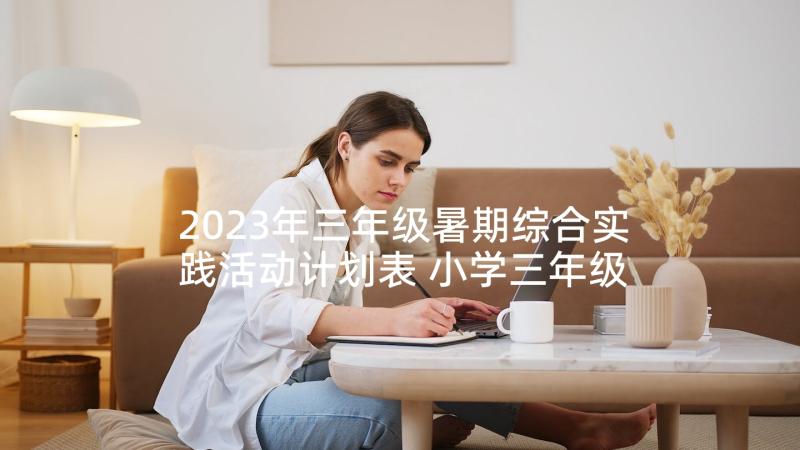 2023年三年级暑期综合实践活动计划表 小学三年级综合实践活动计划(通用5篇)