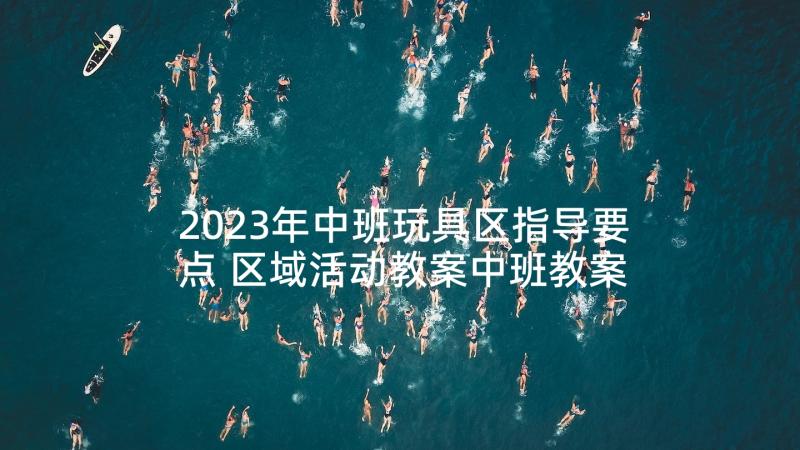 2023年中班玩具区指导要点 区域活动教案中班教案(汇总9篇)