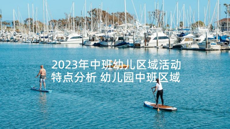 2023年中班幼儿区域活动特点分析 幼儿园中班区域活动方案(优质8篇)