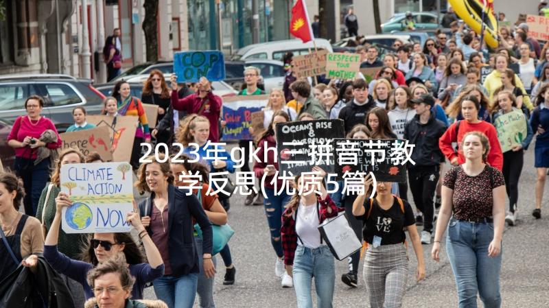 2023年gkh三拼音节教学反思(优质5篇)