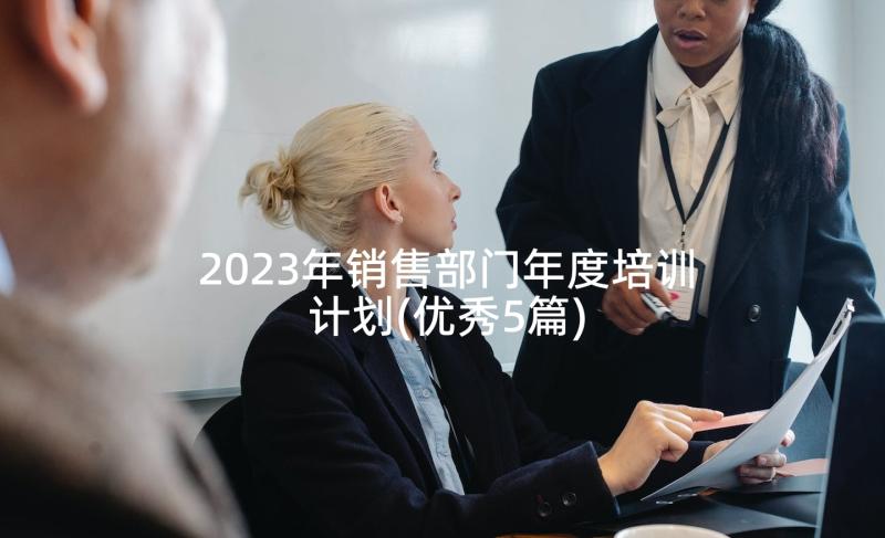 2023年销售部门年度培训计划(优秀5篇)