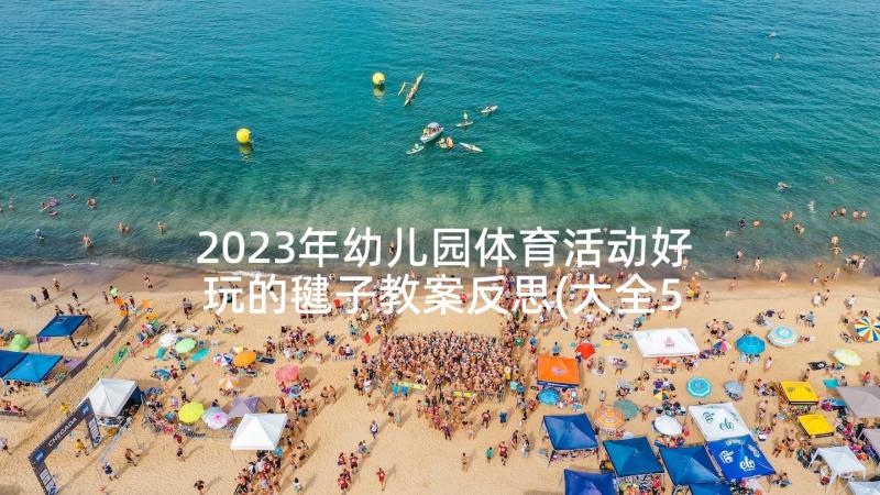 2023年幼儿园体育活动好玩的毽子教案反思(大全5篇)