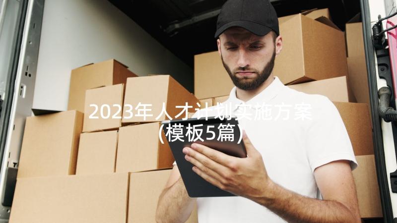 2023年人才计划实施方案(模板5篇)