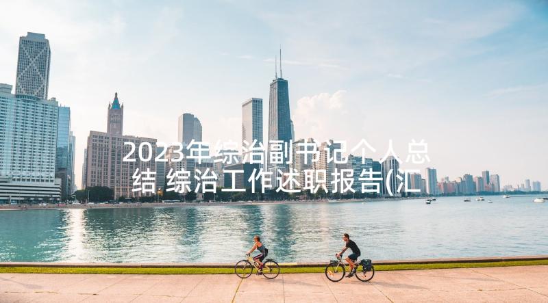 2023年综治副书记个人总结 综治工作述职报告(汇总7篇)