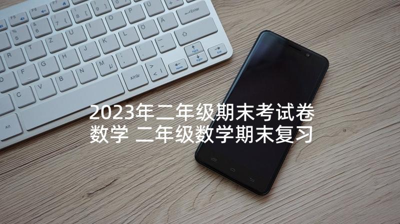 2023年二年级期末考试卷数学 二年级数学期末复习计划(模板6篇)