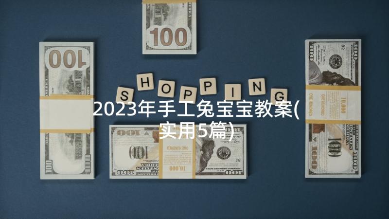 2023年手工兔宝宝教案(实用5篇)