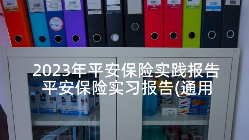 2023年平安保险实践报告 平安保险实习报告(通用6篇)