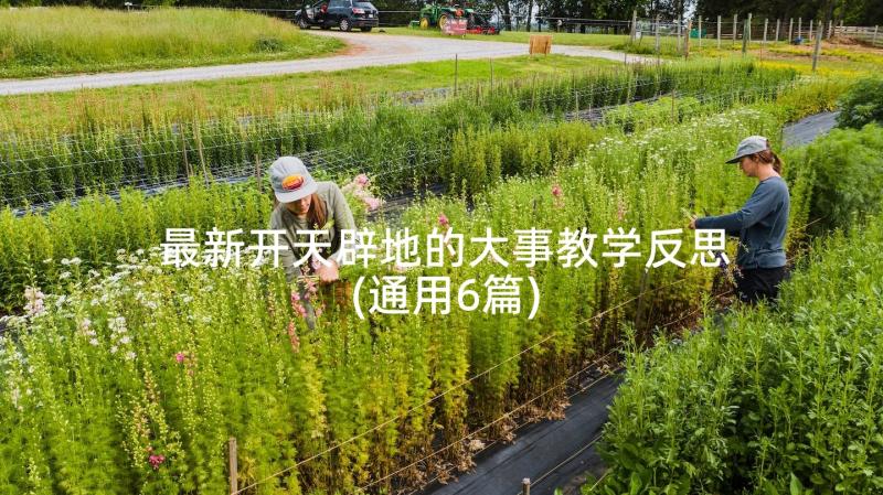 最新开天辟地的大事教学反思(通用6篇)