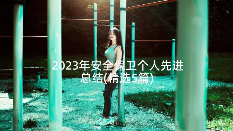 2023年安全保卫个人先进总结(精选5篇)