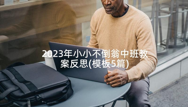 2023年小小不倒翁中班教案反思(模板5篇)