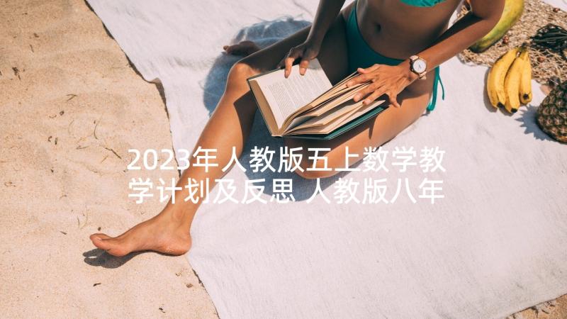 2023年人教版五上数学教学计划及反思 人教版八年级数学教学计划(优质10篇)