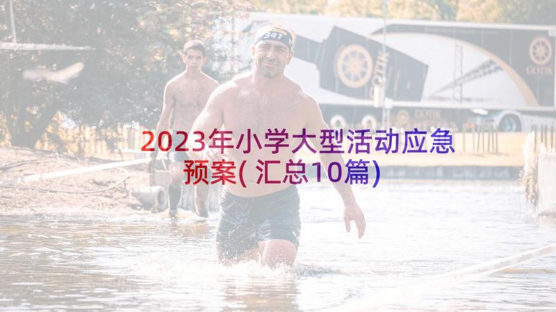 2023年小学大型活动应急预案(汇总10篇)